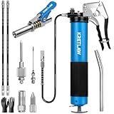 KRETLAW Fettpresse Set 10 TLG, Schwerlastes Schmierpressen 7000 PSI mit...