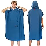 AUTDOOR® Mikrofaser Badeponcho Damen & Herren - nachhaltig aus 100%...