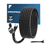 shinfly Kabelschlauch Set – 2×6 m Spiralschlauch (Ø 8 mm & 10 mm),...