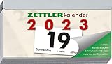 Tagesabreißkalender Q 2023 - 10,9x5,9 cm - 1 Tag auf 1 Seite - mit...