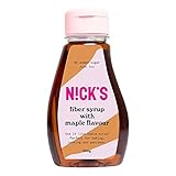 NICKS Fiber Sirup mit Ahorngeschmack, Maple syrup, ballaststoffreiche...