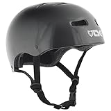 TSG Unisex skøjte Bmx indlagt farver Halbschalenhelm, injected black, S/M...