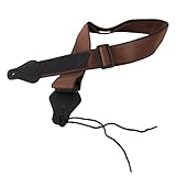 Youbones Gitarren Gurt mit 3 Pick Haltern 100% Weicher Baumwoll Riemen für...