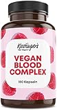 Vegan Blood Complex – ALL-IN-1: Eisen+Vitamin C+B12+B2+Vitamin...