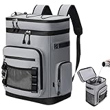 Isolierter Wasserdichter Kühler Rucksack,48 Dosen Kühlrucksack Isoliert |...