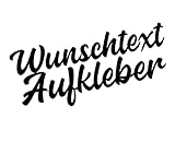 Aufkleber selbst gestalten mit Vorschau - Wunschaufkleber Buchstaben...