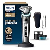 Philips Rasierer i9000 Prestige, Nass- und Trockenrasierer für Männer mit...