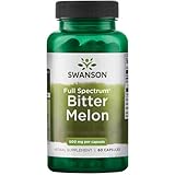 Swanson, Bitter Melon (Bittermelone), 500mg, 60 Kapseln, Hochdosiert,...