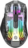 Kabellose Bluetooth-Maus, Tri-Modus, 2,4 G/USB-C/Bluetooth-Maus, bis zu...
