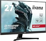 iiyama G-Master Red Eagle G2770QSU-B6 68,5 cm 27' Fast IPS LED Gaming...
