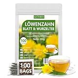Löwenzahntee Löwenzahnwurzel 100 Teebeutel, Dandelion root leaf tea 100%...