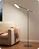 EDISHINE Stehlampe Wohnzimmer, LED Deckenfluter mit USB C-Ladefunktion,...