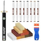 Laminat Reparaturset, Parkett Vinyl Reparaturset Holzkitt...