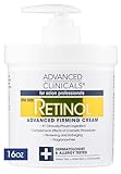 Advanced Clinicals Retinol Cream. Spa Size for Salon Professionals....