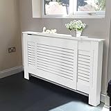 Yungeln Heizkörperverkleidung MDF 203x81x19cm verstellbar...