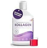 Flüssiges Kollagen 10.000 mg Zuckerfrei 500 ml | Reines hydrolysiertes...