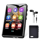 64GB MP3 Player Bluetooth 5.3 2.4' Full Touchscreen Tragbarer Walkman MP3...