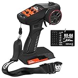 Hobby Fans RC Funksystem 4CH 2.4G RC Sender mit Empfänger und Lanyard...