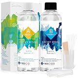 Epoxidharz Set 474ml/16oz Epoxidharz mit Härter 1: 1 Verhältnis Glasklar...