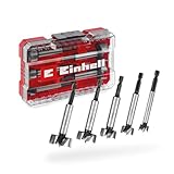 Original Einhell M-CASE 5-tlg. Forstnerbohrer-Set (aus C65 Stahl, E 6.3...