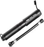 Pro Bike Tool Mini-Fahrradpumpe Classic-Edition, passend für Presta- und...