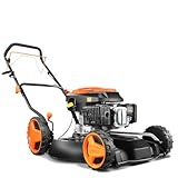 Fuxtec Benzin Rasenmäher FX-RM51SA96 Profi Mulchmäher mit 51 cm und...