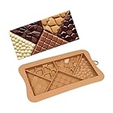 Schokoladenformen aus Silikon, leicht zu lösen, für Käsekuchen, Pudding,...