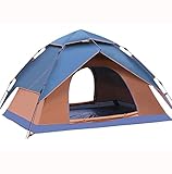 3-4 Personen Camping Kuppelzelt Automatisches Zelt Geräumiges Leichtes...