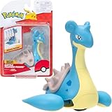 Pokémon PKW3416 - Battle Feature Figure - Lapras, offizielle bewegliche...