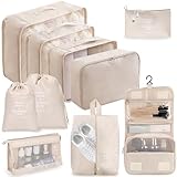 Koffer Organizer, Packing Cubes, Koffer Organizer Set 10-Teilige,...