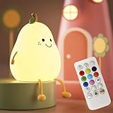 NICE POINT Nachtlicht Kinder - Dimmbare 9 Farben & 3 Lichtmodi mit...