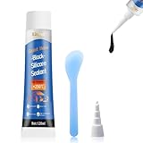 Xinyet Black Dichtmasse Motor, 100ml Motordichtmasse Schwarz, Silikon...