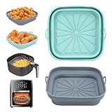 Alyvisun Silikonform für Heißluftfritteuse 2 Stück Airfryer Silikon...