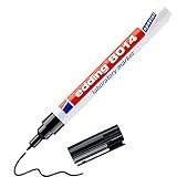 edding 8014 Labormarker - schwarz - 1 Stift - Rundspitze 1 mm - ideal zum...