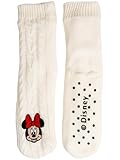 Disney Minnie Mouse Hüttensocken - Strick Haussocken für Damen...