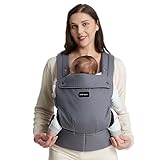 Momcozy Babytrage für Neugeborene bis Kleinkinder - Ergonomisch,...