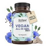 Vegan Complex - Vitamin B12 K2 D3 Eisen Zink Selen und Omega 3 vegan - 120...