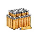 Amazon Basics AAA-Alkali-Hochleistungsbatterien, 1,5 V, 10 Jahre...