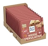 Ritter Sport Weisse Spekulatius, weiße Schokolade mit knusprigen...