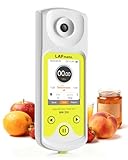 Digitales Refraktometer mit ATC für Weinherstellung, Heimbrauen, 0~95%...