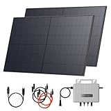 Solarway® 1000Wp / 800W Balkonkraftwerk komplett Steckdose - neuester...