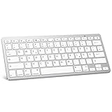 OMOTON deutsche Bluetooth Tastatur für iPad 10.9/10.2/9.7, iPad Air...