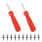 FuzlPnag 10 PCS Ventileinsätzen mit 2 Ventileinsatzentferner,...