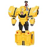 Transformers Spielzeug EarthSpark Spin Changer Bumblebee Action-Figur (20...