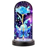 FAYODO Die Schöne und das Biest Ewige Rose, Blumen Geschenke für Mama,...