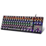 Rii Mechanische Tastatur Gaming Keyboard, Gaming Tastatur Kabel mit QWERTZ,...