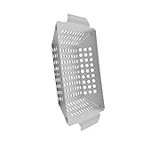 DECOMELODY Doppelgriffen Professionelles Bbq Grillblech für Fleisch...