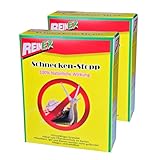 Reinex Schnecken-Stopp 2 x 1,5 kg Schneckenkorn Schnecken-Schutz...