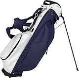 Titleist LINKSLEGEND Mitglieder Stand Bag 2024 Weiß/Marineblau