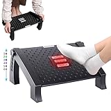 Topmener Ergonomisches Fußstützenkissen Einstellbar Fußhocker unter...